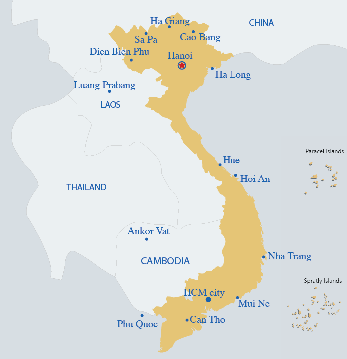 Viaggio Vietnam, Viaggio personalizzato in Vietnam,  tour in Vietnam