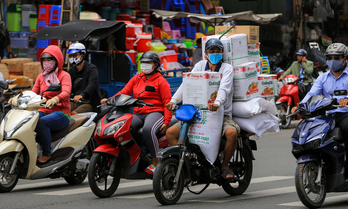 traffico in Vietnam