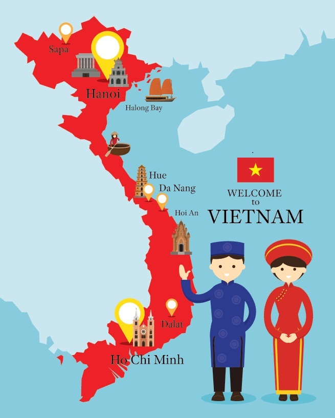 Bandiera della Repubblica socialista vietnamita 